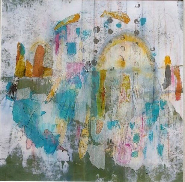 Illusionary space 2 - 44x44cm -2023